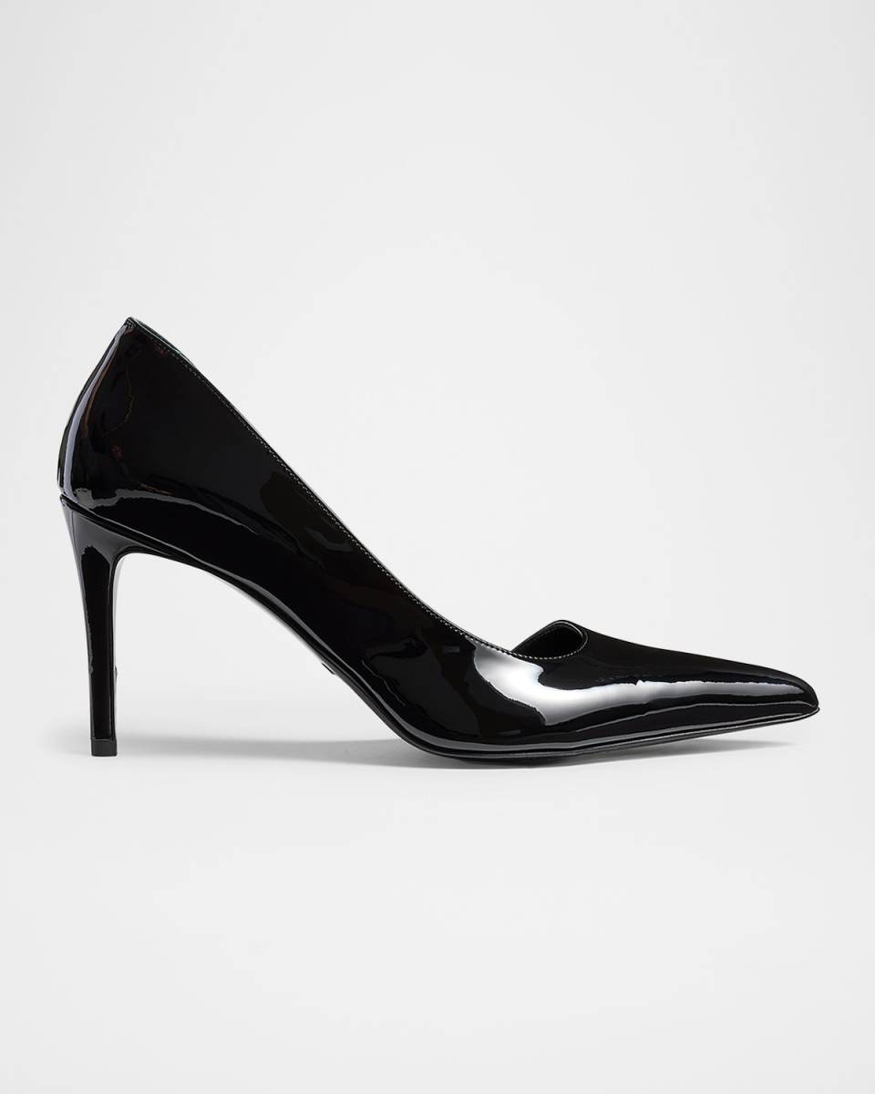 Jett Patent Leather Stiletto D'Orsay Pumps